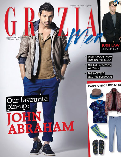 John Abraham - Grazia Men  