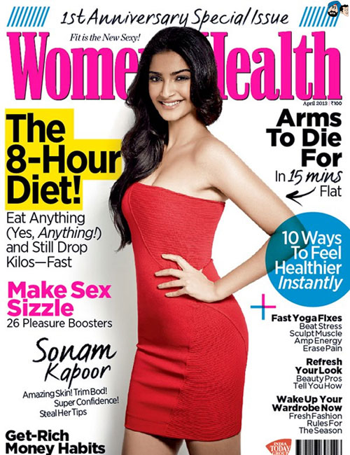 Sonam Kapoor - Women Health 