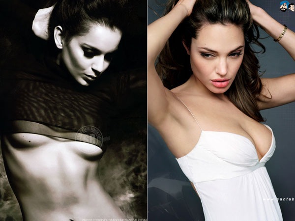 Kangana Ranaut for Angelina Jolie