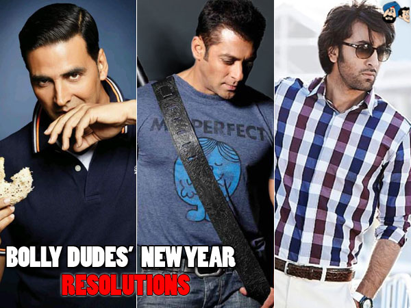 Bolly Dudes'  New Year Resolutions