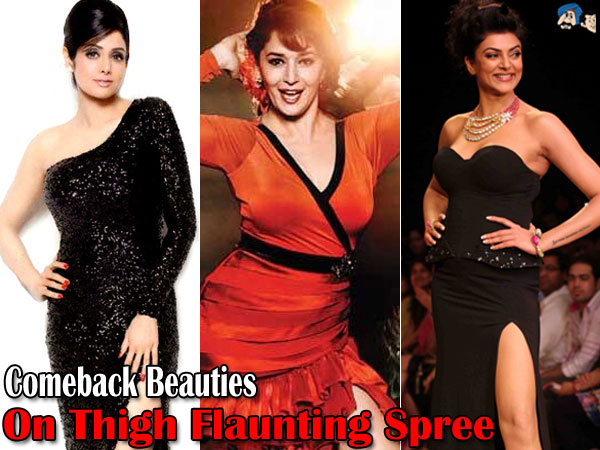 Comeback Beauties On Thigh Flaunting Spree