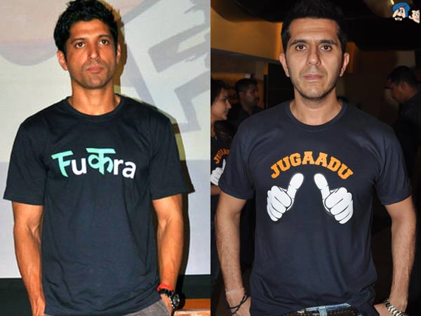 Ritiesh Sidhwani and Farhan 