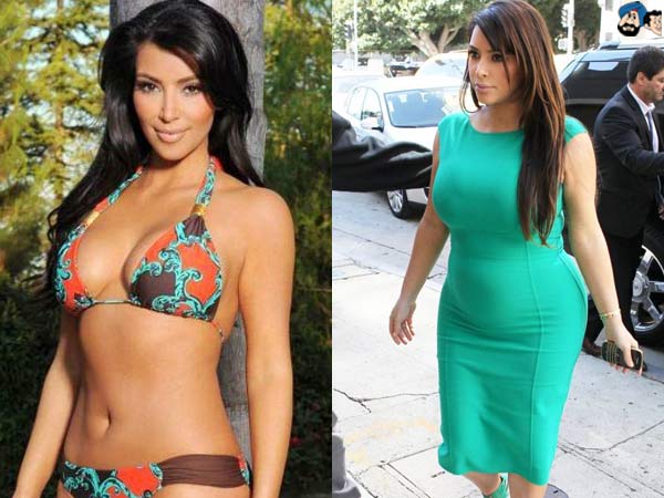 Kim Ashamed of her Post pregnancy body