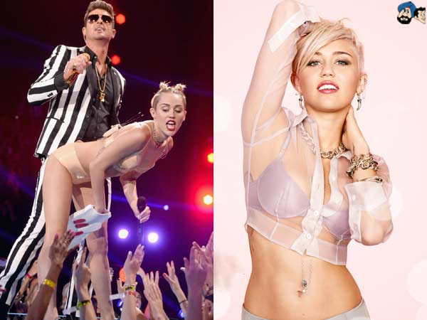 Miley's Sensuous Shocks at MTV VMA 2013