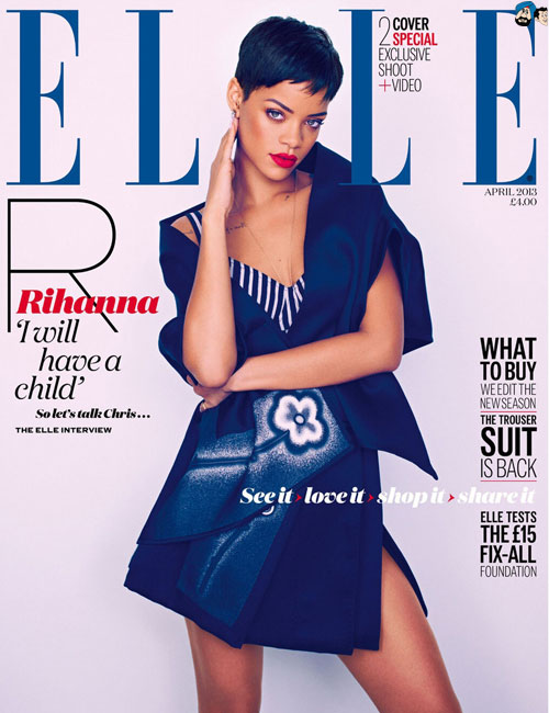 Rihanna - Elle (U.K)