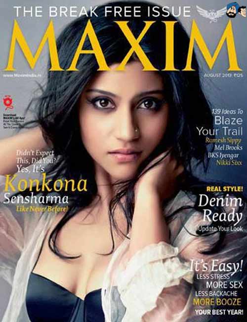 Konkana Sen Sharma - Maxim 