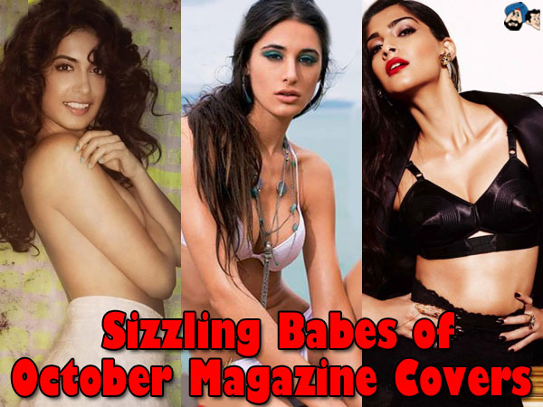 Sizzling Babes of October Magazine Covers 