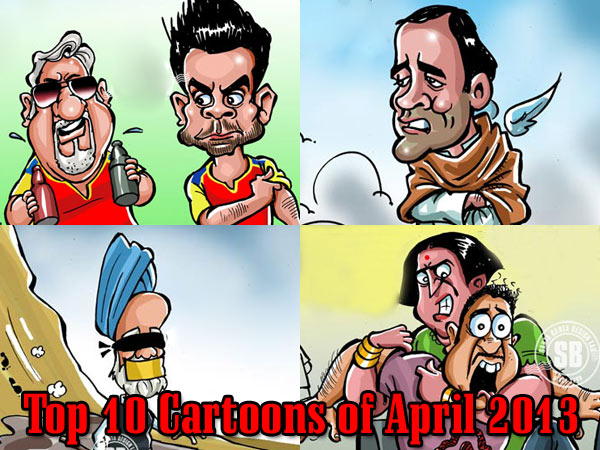 Top 10 Cartoons of April 2013