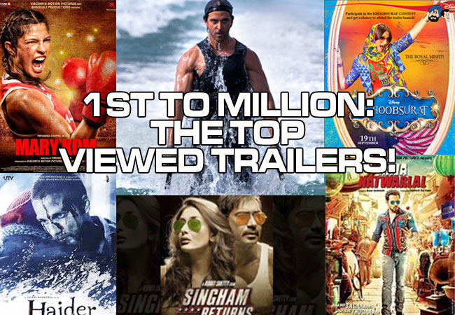 1st to Million: The Top Viewed Trailers!