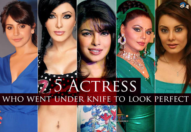 5 Actress who went under knife to look perfect