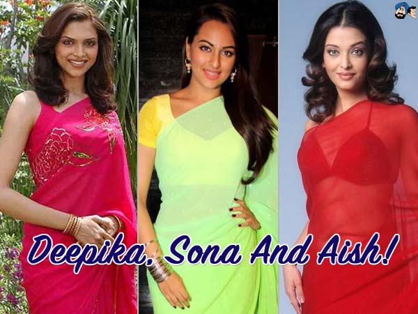 Aish, Deepika and Sona!
