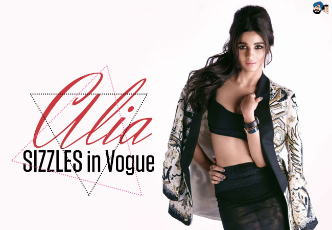Alia SIZZLES in Vogue