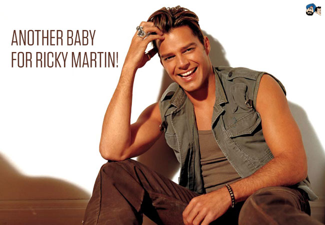 Another baby for Ricky Martin!