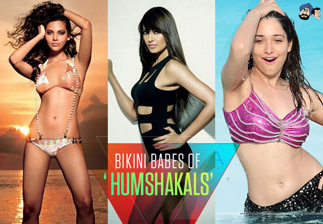 Bikini Babes of 'Humshakals'