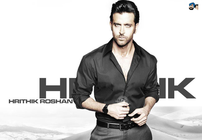 At number 2: is Hrithik Roshan