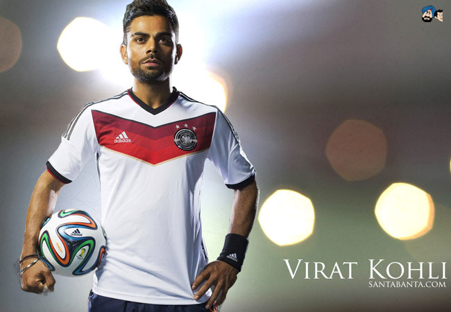 At number 4: is  Virat Kohli