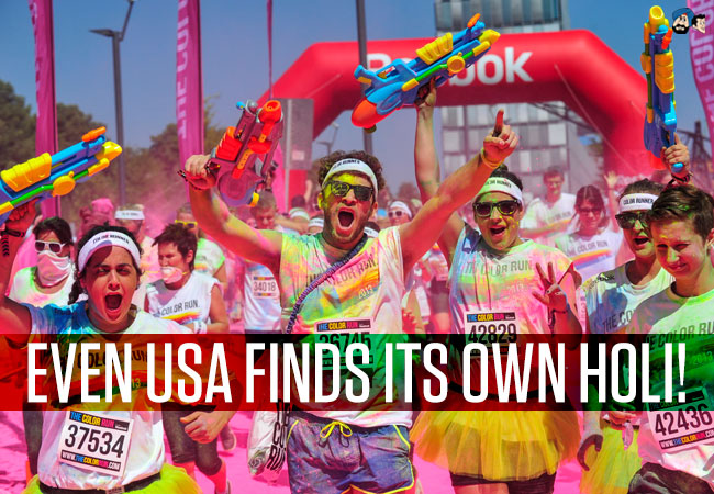 Even USA Finds Its Own Holi!
