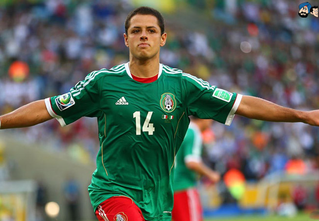 No 2. Javier Hernandez (Mexico)