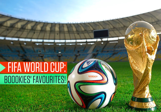 FIFA World Cup: Boookies' Favourites!