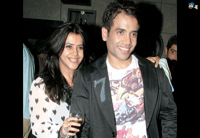 Tushar and Ekta Kapoor