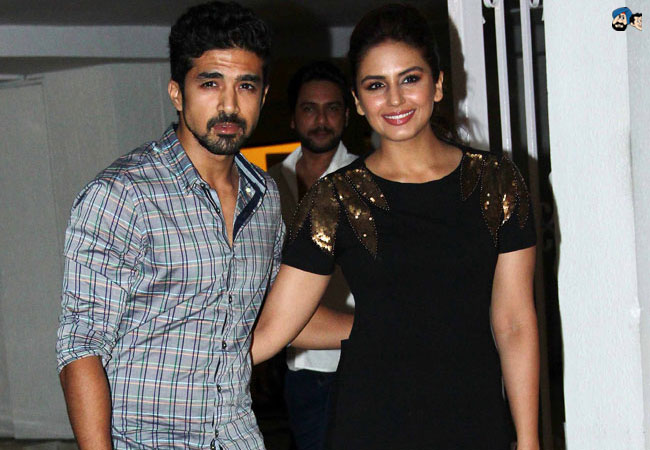 Huma Qureshi and Saqib Saleem