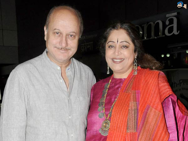 Anupam and Kirron together