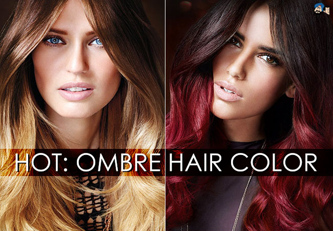 ​कूल एंड हॉट: ओम्ब्र हेयर कलर 