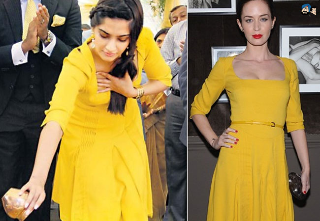 Sonam Kapoor- Emily Blunt
