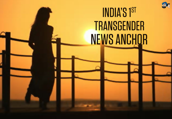 India's 1st  Transgender News Anchor