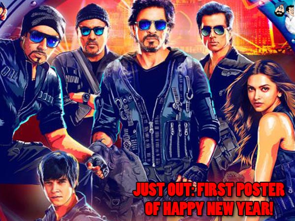 Just Out:  First poster of Happy New Year!