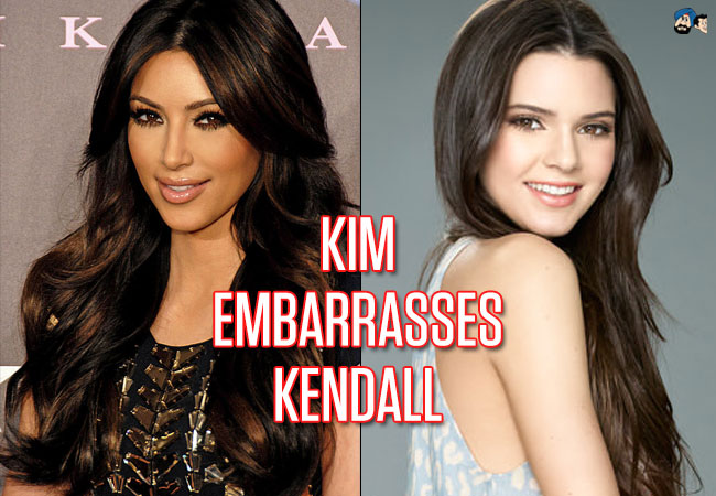 Kim Embarrasses Kendall