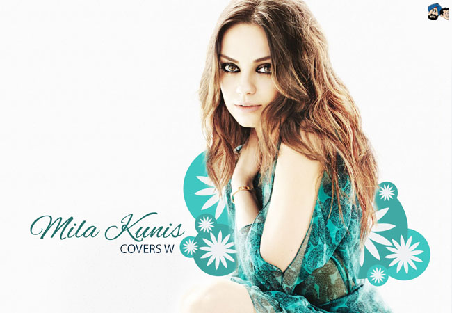 Mila Kunis Covers W