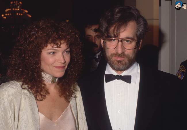 Amy Irving and Steven Spielberg 