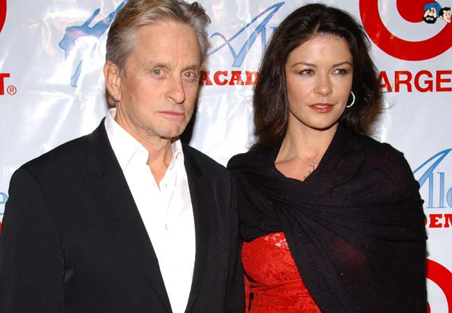 Michael Douglas and Diandra Douglas 