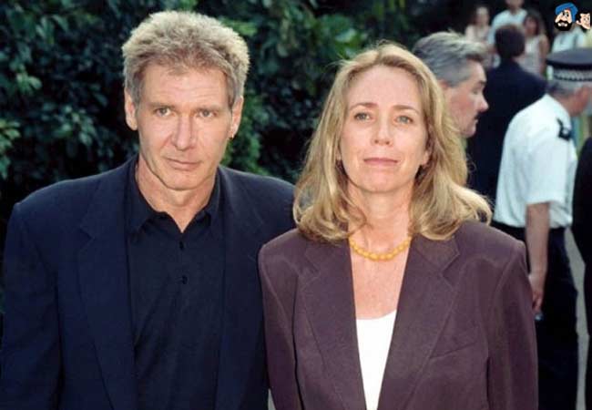 Melissa Mathison and Harrison Ford 