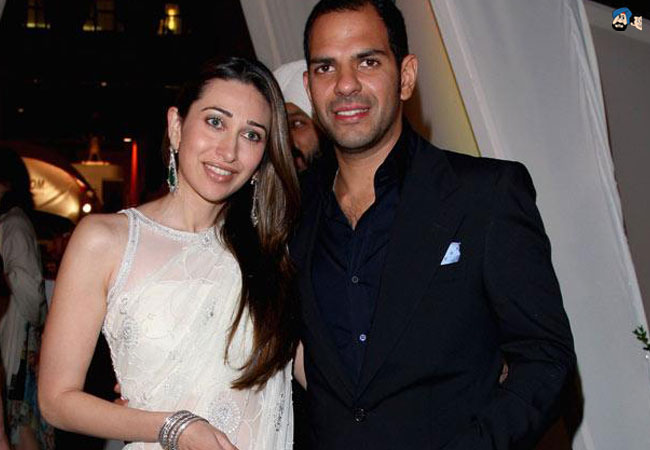 Karishma Kapoor and Sanjay Kapur