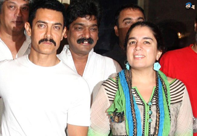 Aamir Khan and Reena Dutt