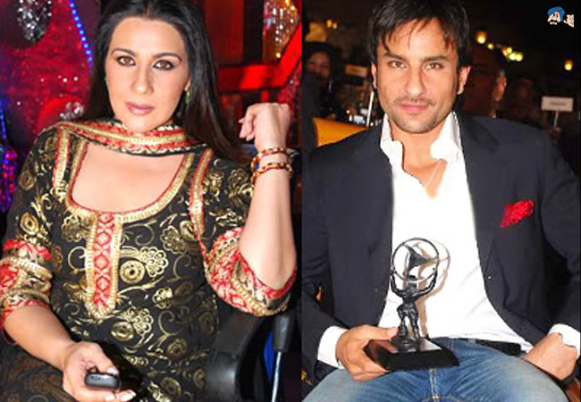 Saif Ali Khan and Amrita Singh