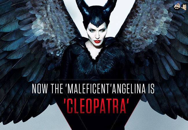 Now the 'Maleficent' Angelina is 'Cleopatra'