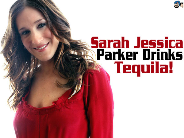 Sarah Jessica Parker Drinks Tequila!