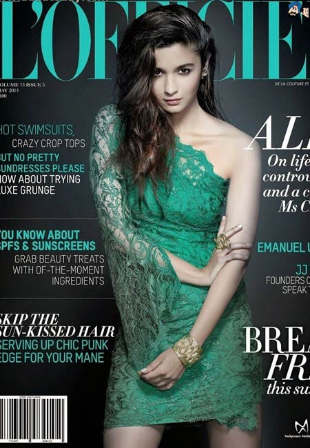 The Flavour of The Moment: Alia On L' Officiel