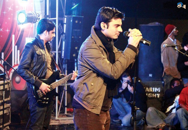 Fawad, the singer!