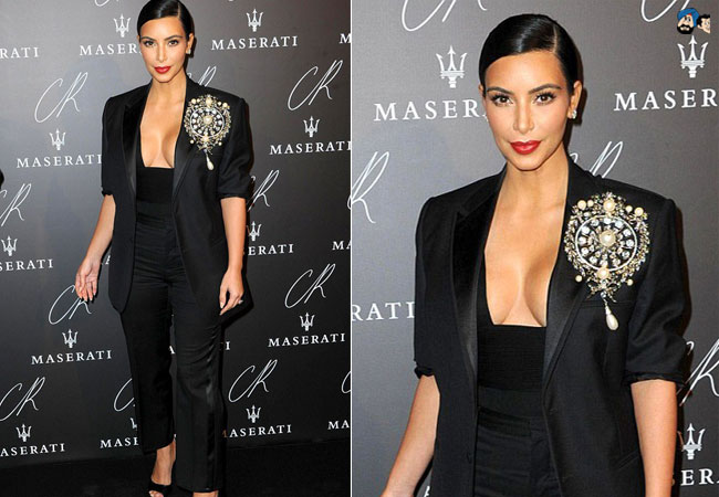 Curvaceous: Kim Kardashian