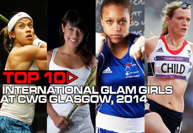 Top 10 International glam girls at CWG Glasgow, 2014