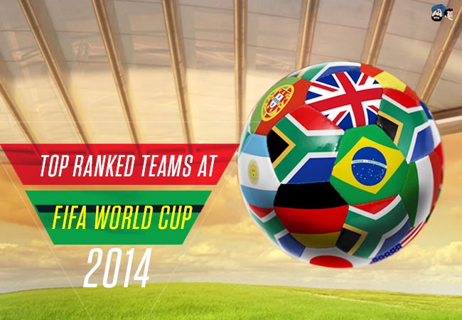 Top Ranked Teams at FIFA World Cup 2014