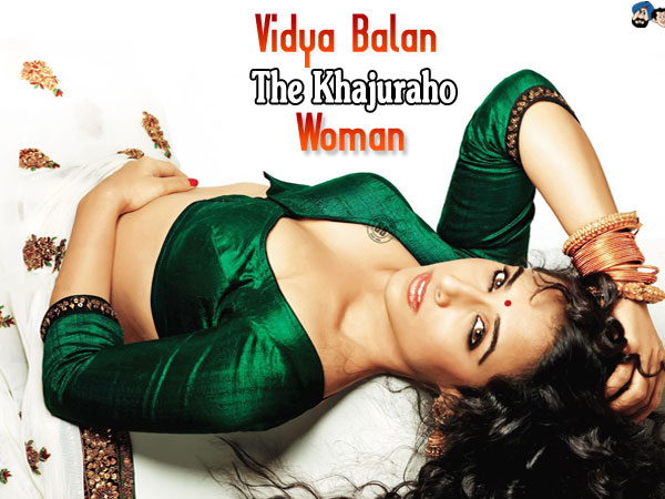 Vidya Balan- The Khajuraho woman