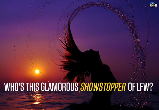 Who's this Glamorous Showstopper of LFW?