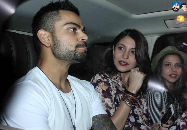 Virat Kohli and Anushka Sharma