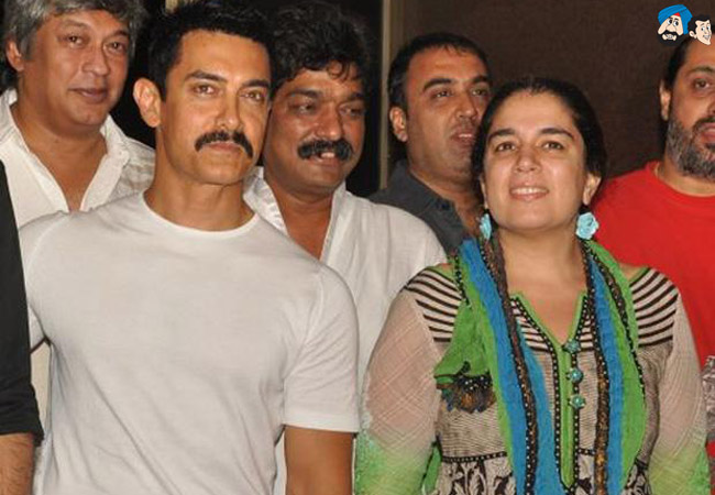 Aamir Khan and Reena Dutta