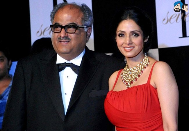Sridevi and Boney Kapoor